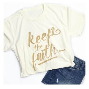 Keep the faith soft tshirt